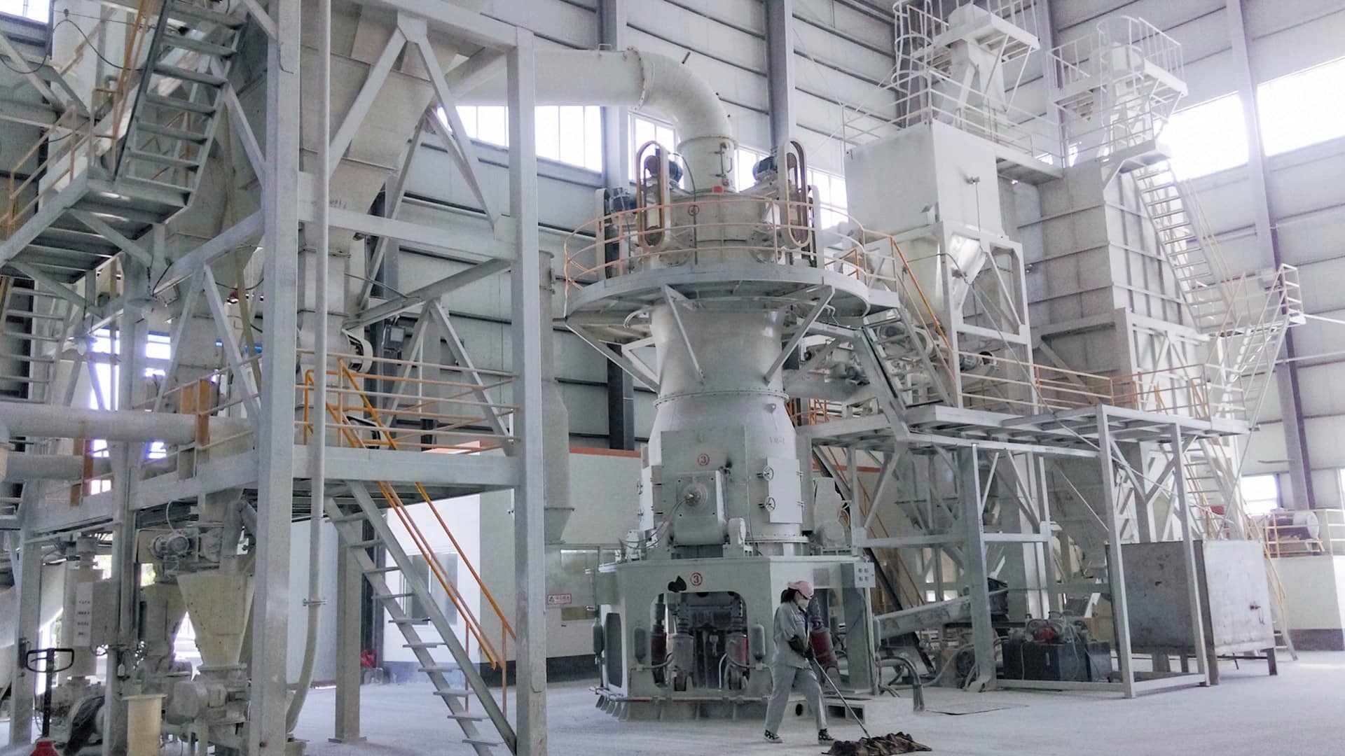 方解石氣力輸送