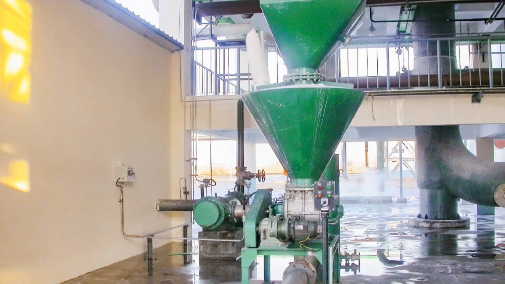 干污泥氣力輸送