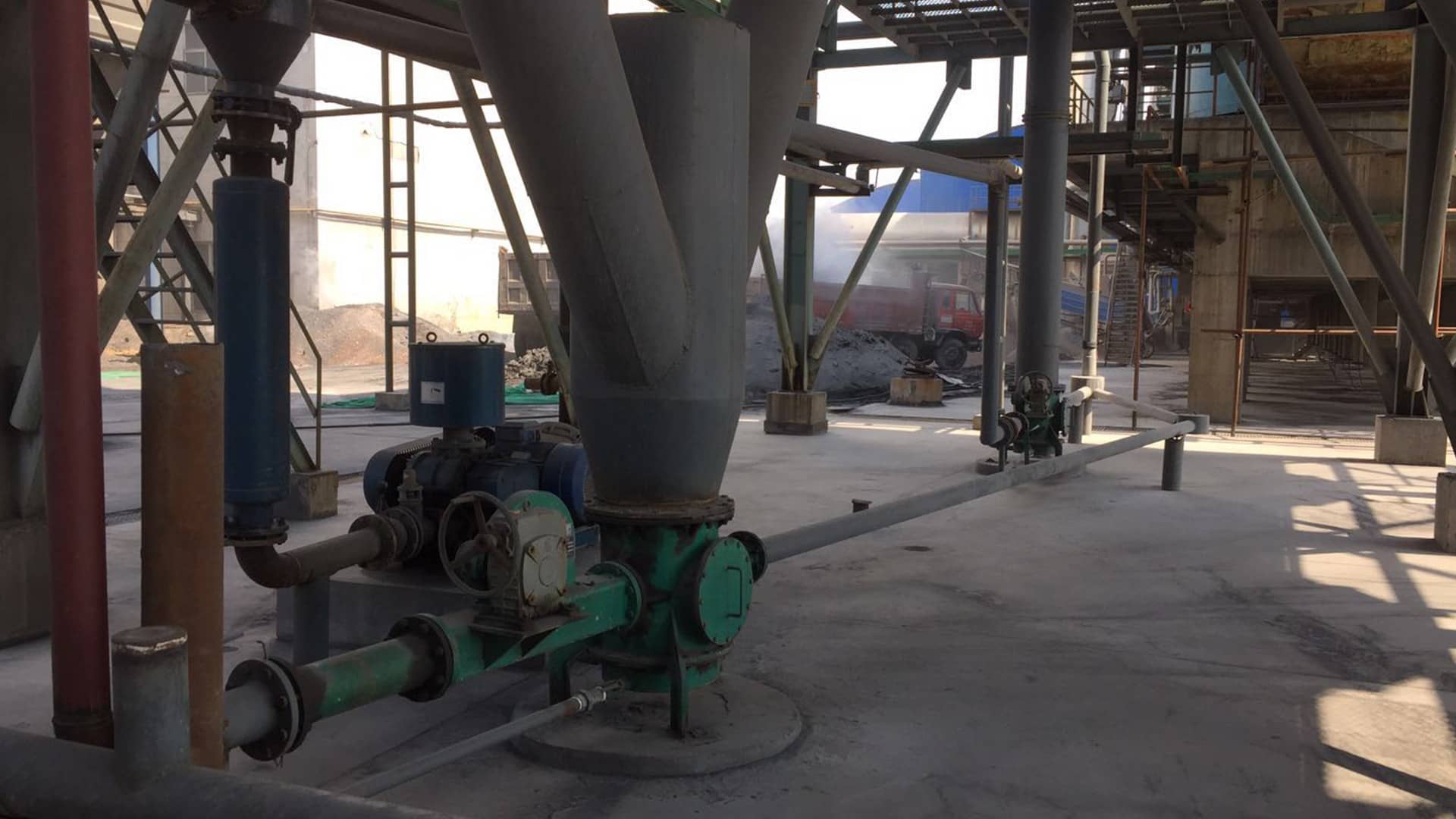 氨肥氣力輸送系統(tǒng)基本性能介紹